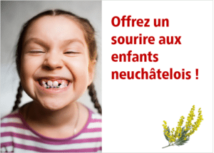 Offrez un sourire &agrave; un enfant neuch&acirc;telois
