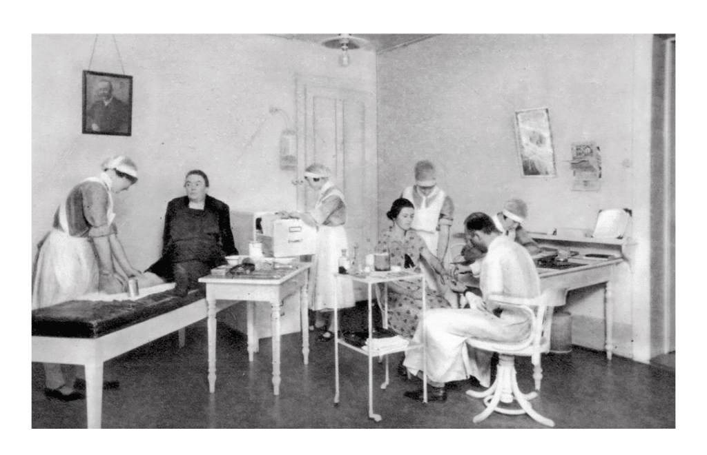 Ouverture d&rsquo;un centre d&rsquo;hygi&egrave;ne social &agrave; la Chaux-de-Fonds